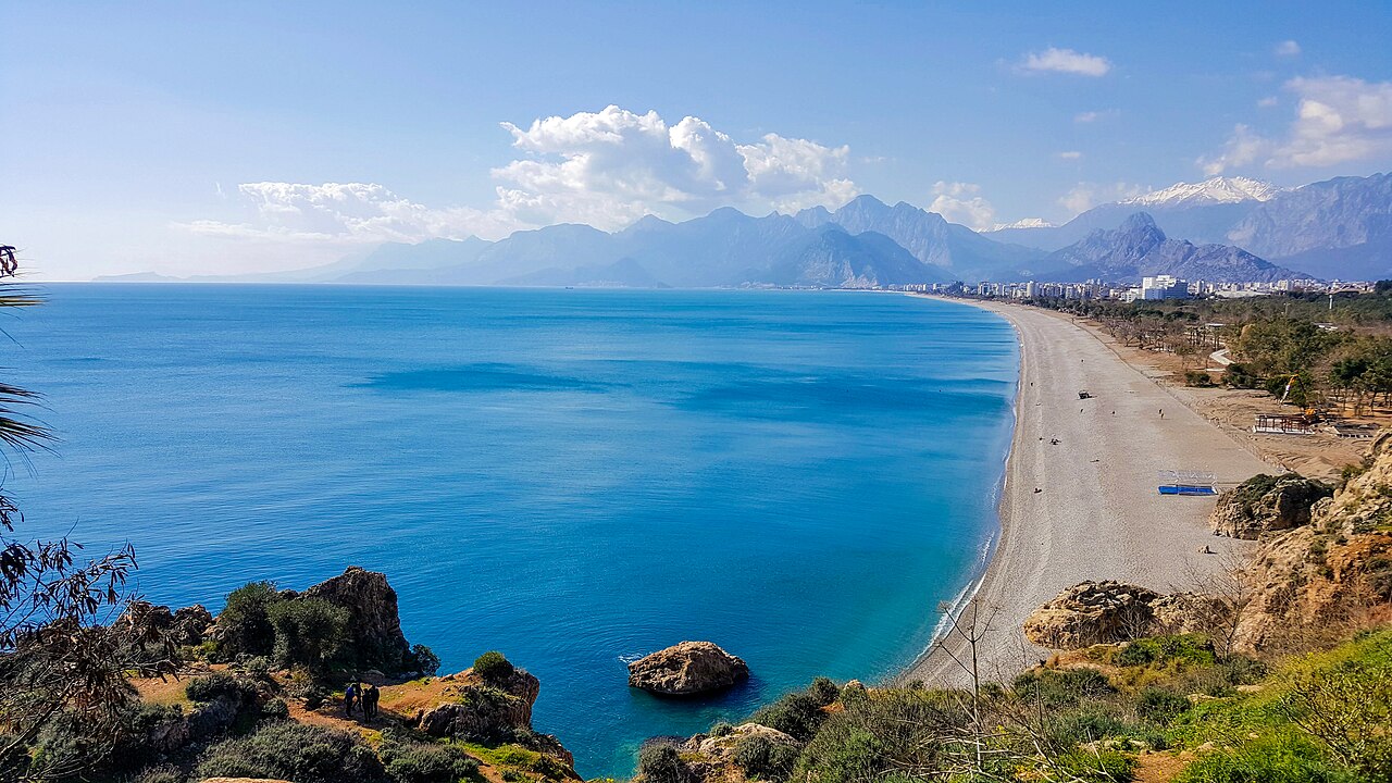 Manchester to Antalya route