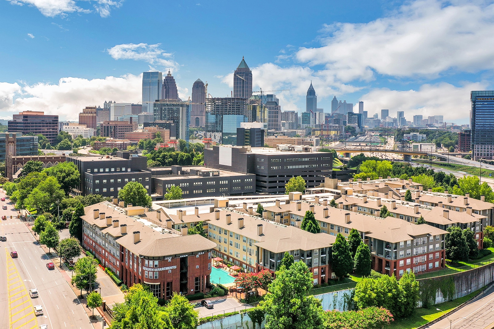 Atlanta BeltLine and central city views for World Cup visitors