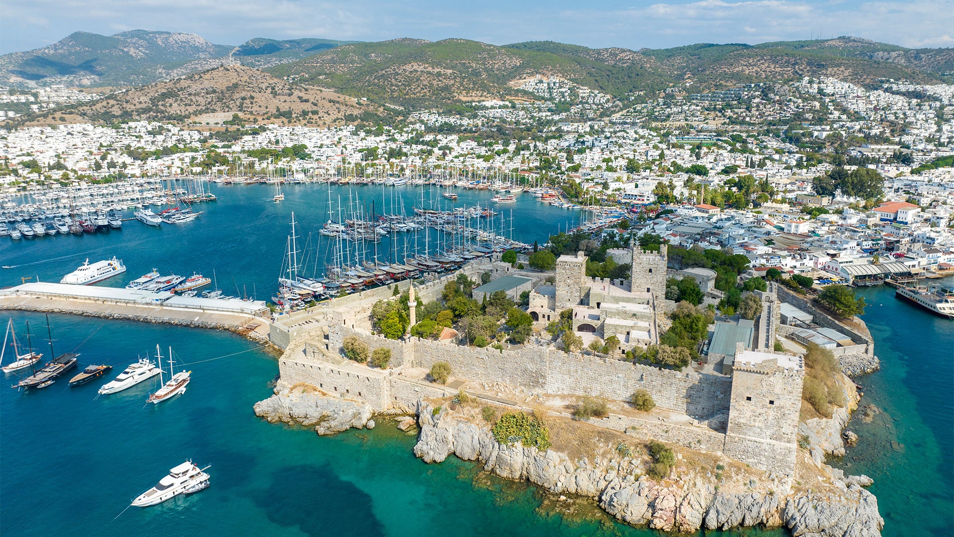 Birmingham to Bodrum route