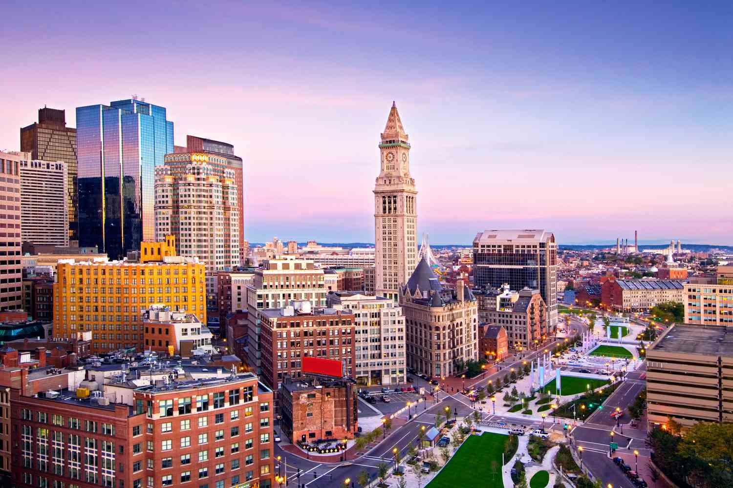 Boston airport flights from UK