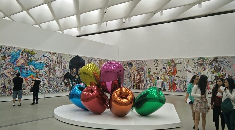 Contemporary art visit at The Broad museum in Downtown Los Angeles