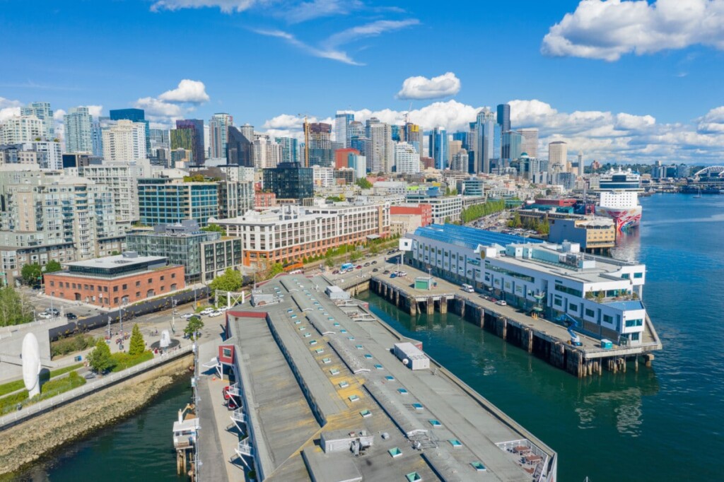 Belltown nightlife and dining district in Seattle