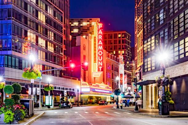 Downtown Boston and Theater District for World Cup travel