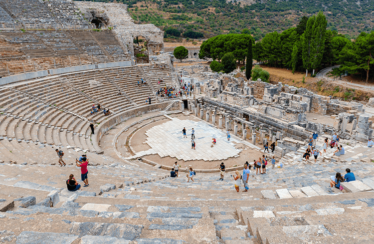 Ephesus ancient ruins near Izmir