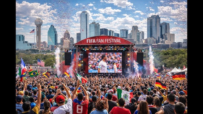 Dallas Fair Park for FIFA Fan Festival activity during World Cup 2026