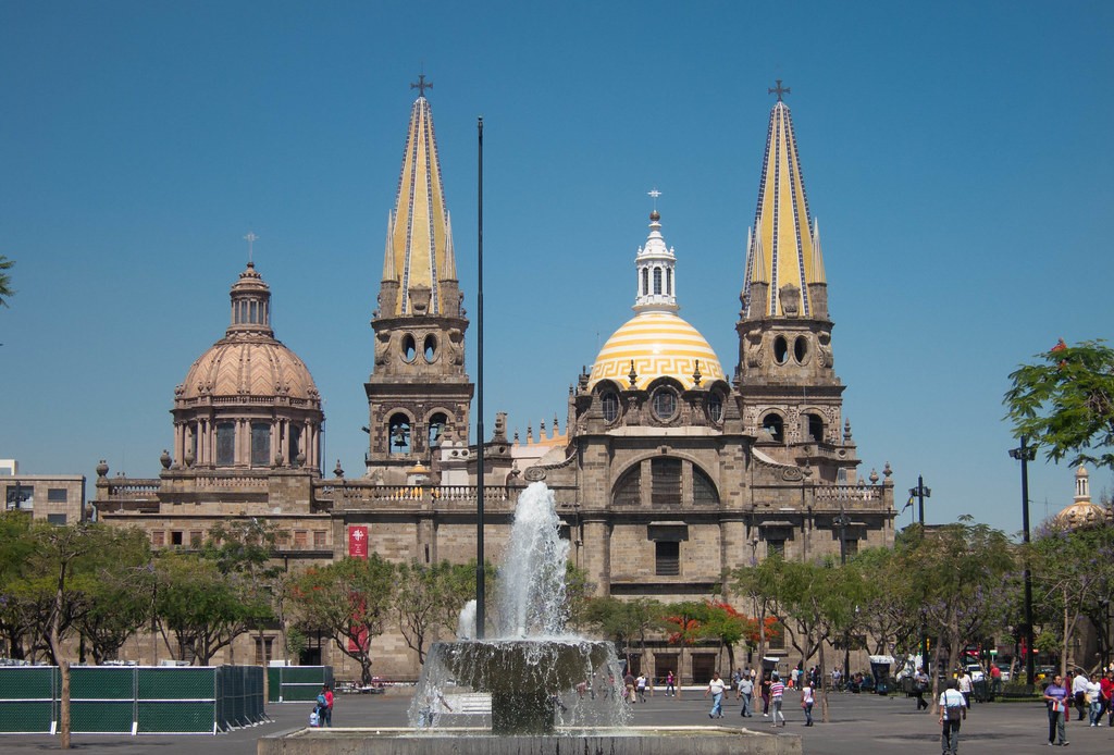 Guadalajara historic centre Mexico