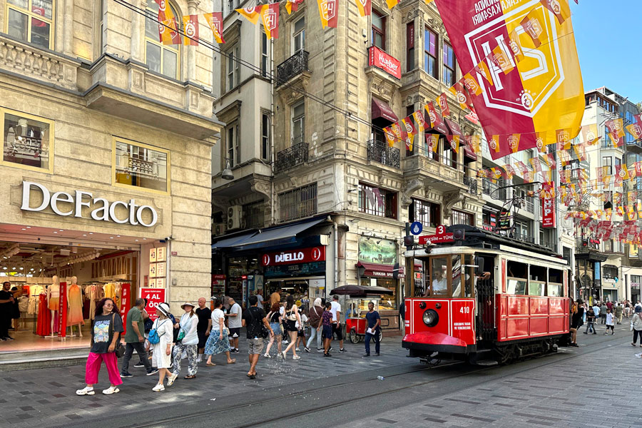 Taksim Square Istiklal Street Istanbul