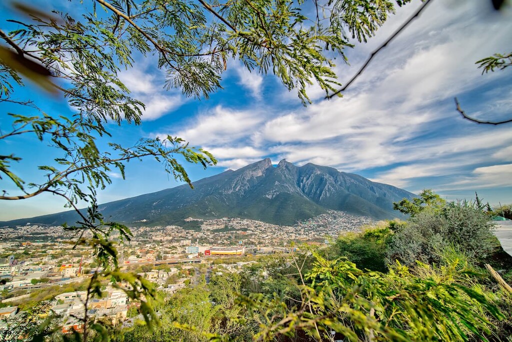 Monterrey skyline and mountain backdrop for World Cup visitors