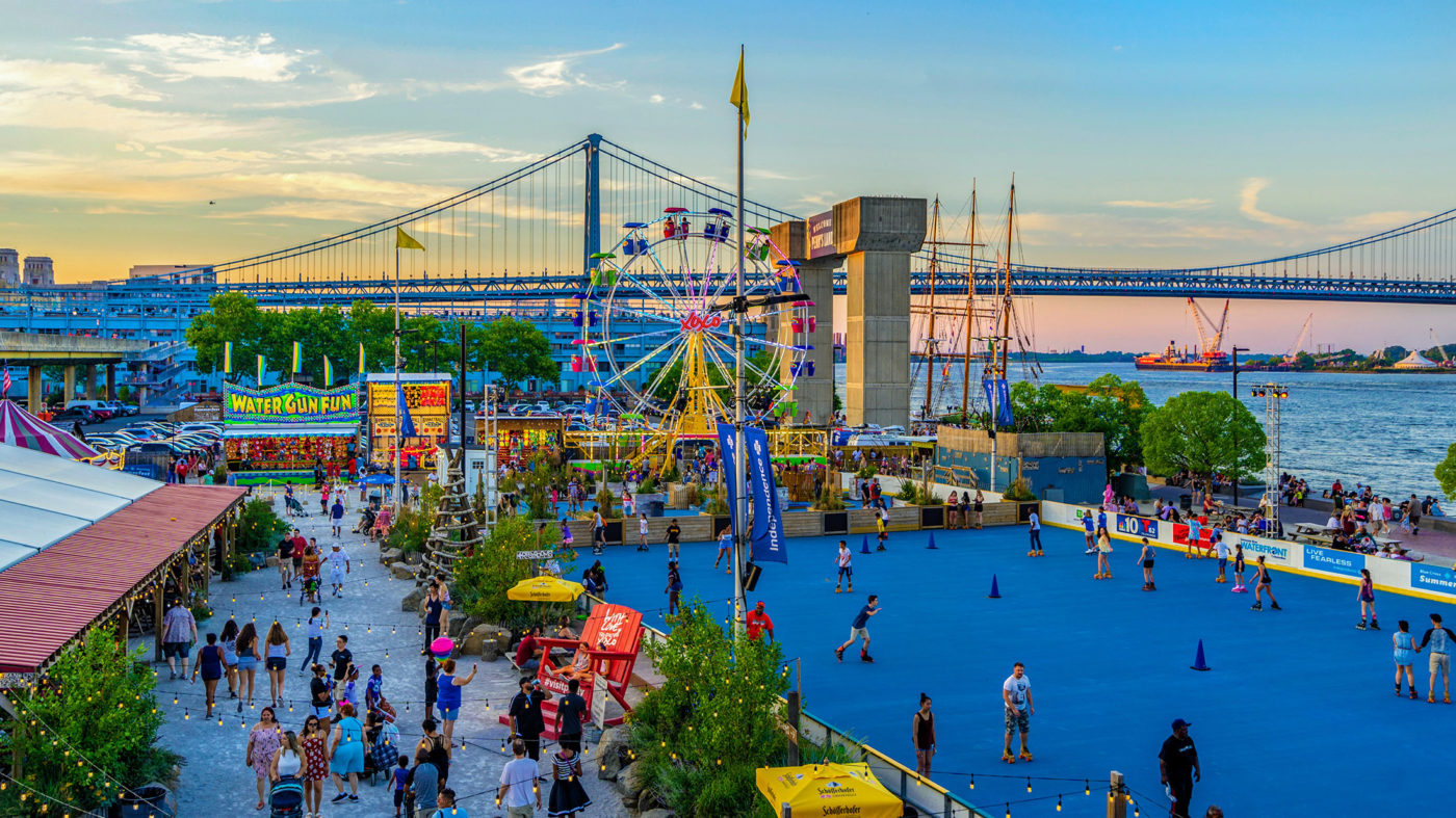 Penn's Landing Philadelphia waterfront