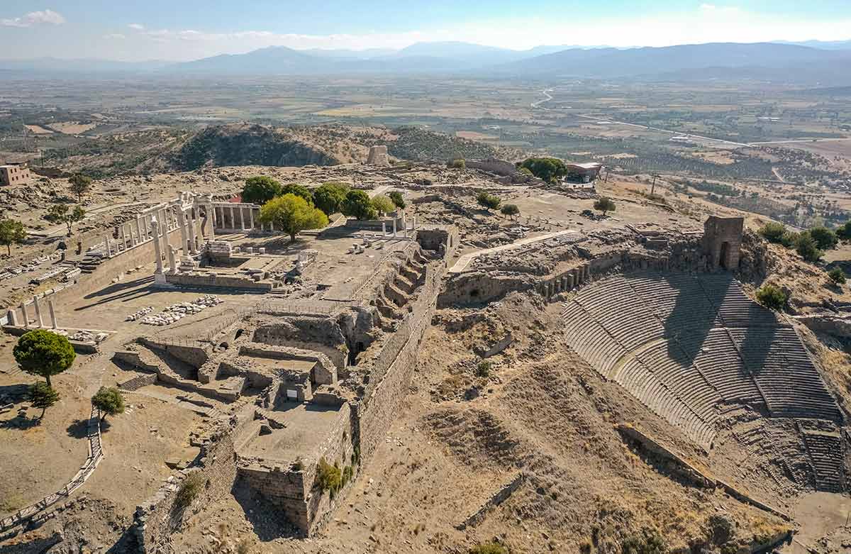 Pergamon historic site near Izmir