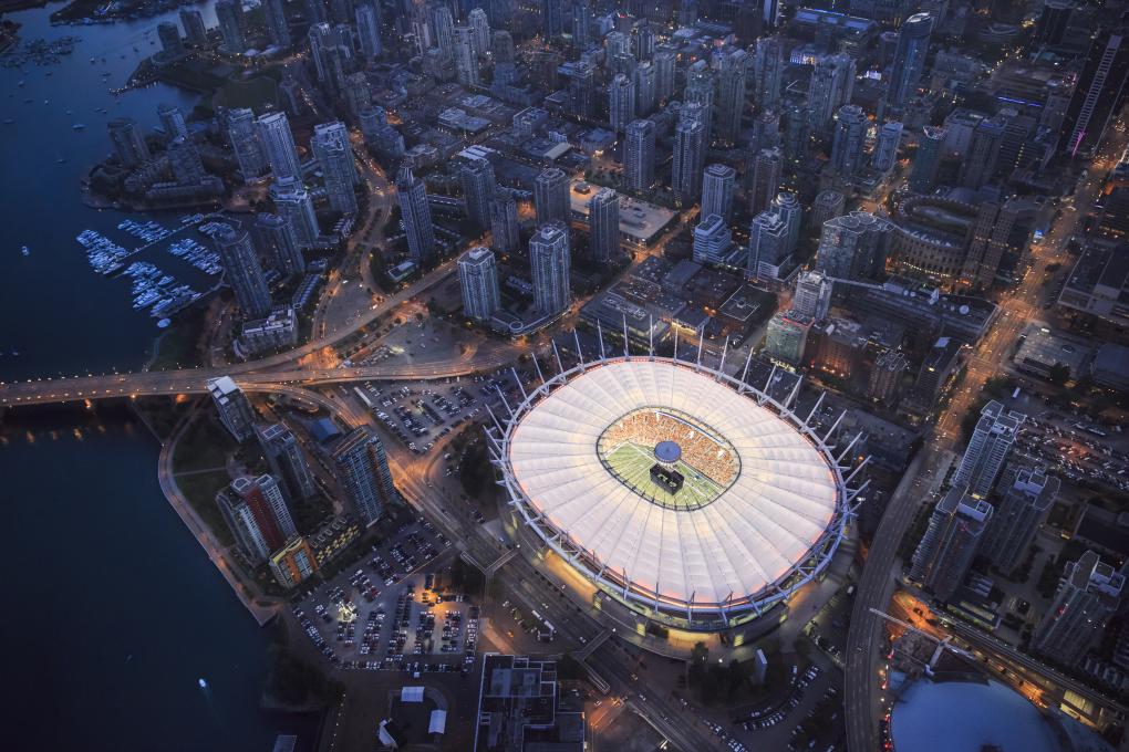 Downtown Vancouver and stadium district for World Cup 2026 stays