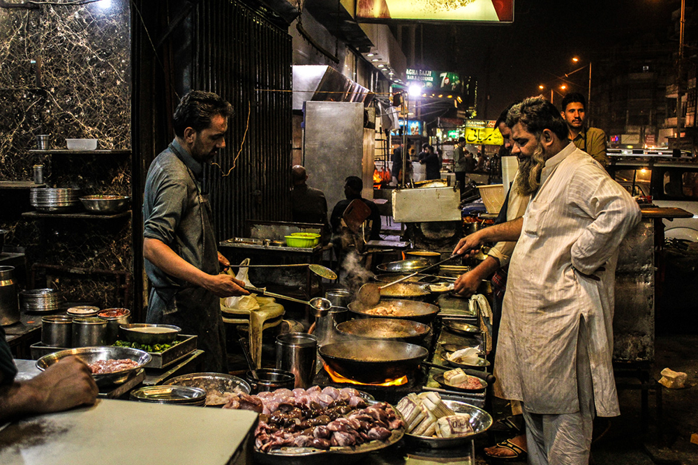 Burns Road Food Area Karachi